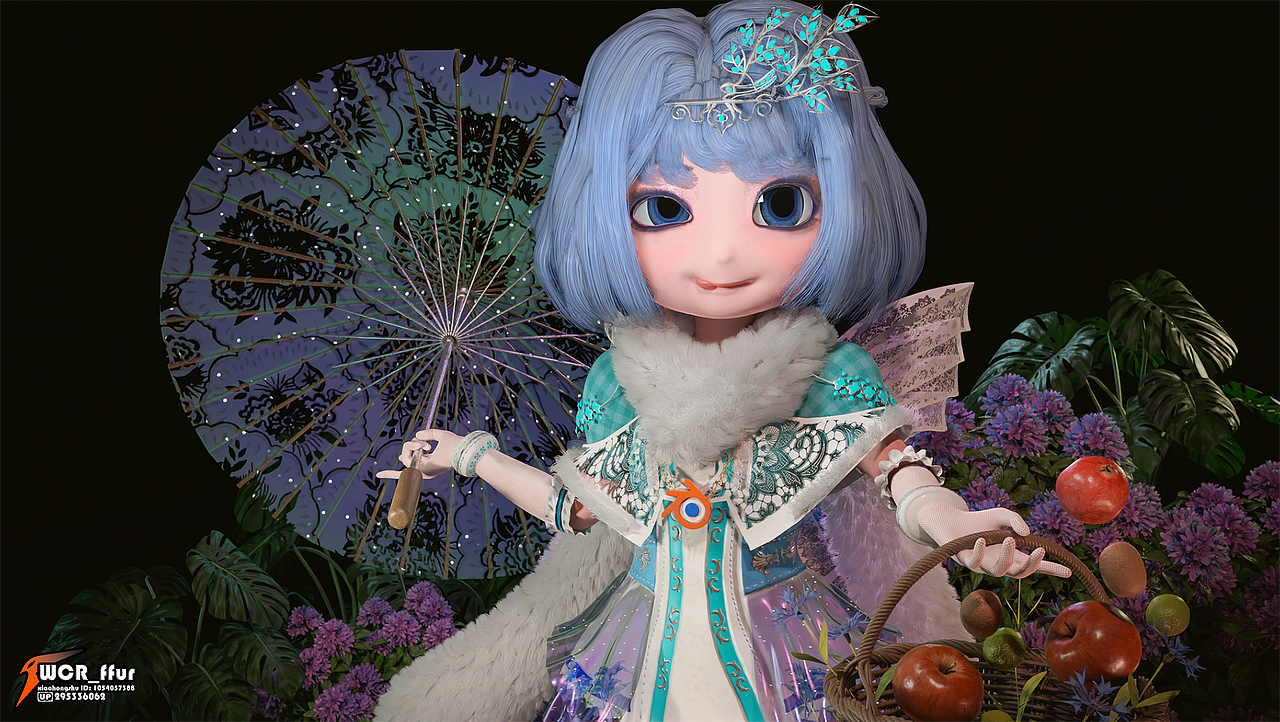 blender Desirae - by WCR_ffur