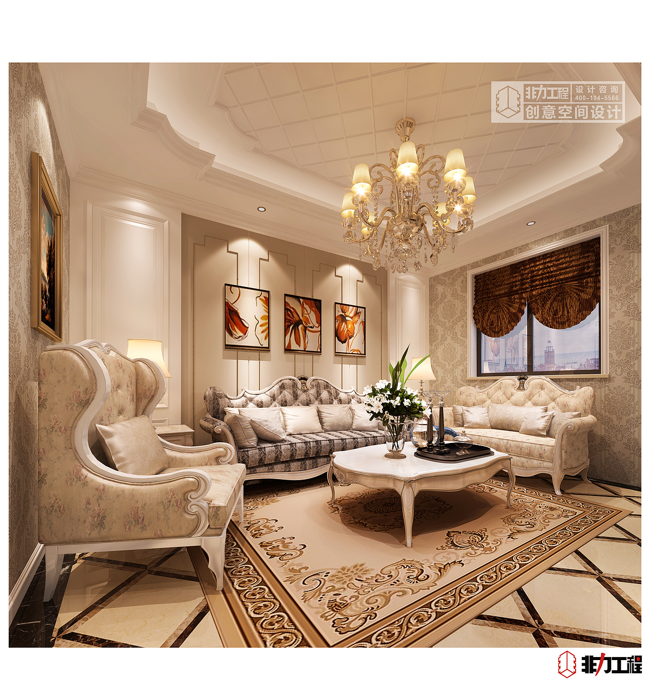 【非力工程·復(fù)地東山國際】- 案例分享（圖ZNzAzMTE4NjQ=） - 家裝設(shè)計 - 站酷設(shè)計師非力一家裝設(shè)計原創(chuàng)素材 - 站酷ZCOOL