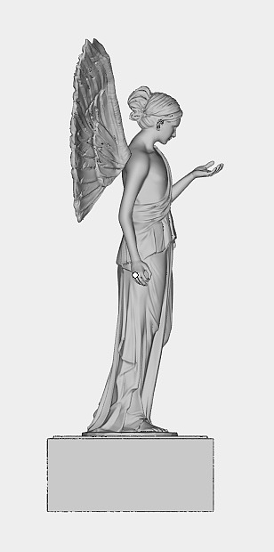 ★-陕西-万科售楼部天使👼🏻【玻璃钢雕塑】