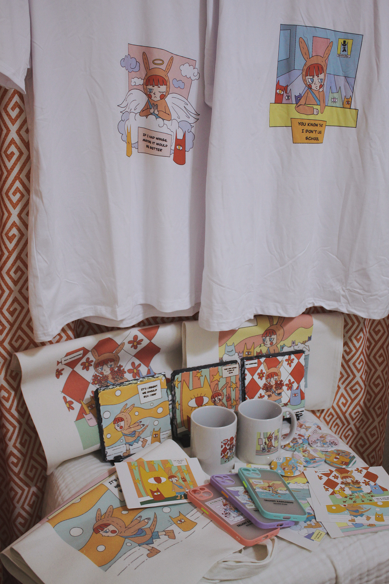 文创实物展示|逃学袋鼠·逃匿计划