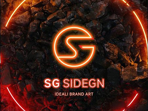 一周字母元素品牌设计