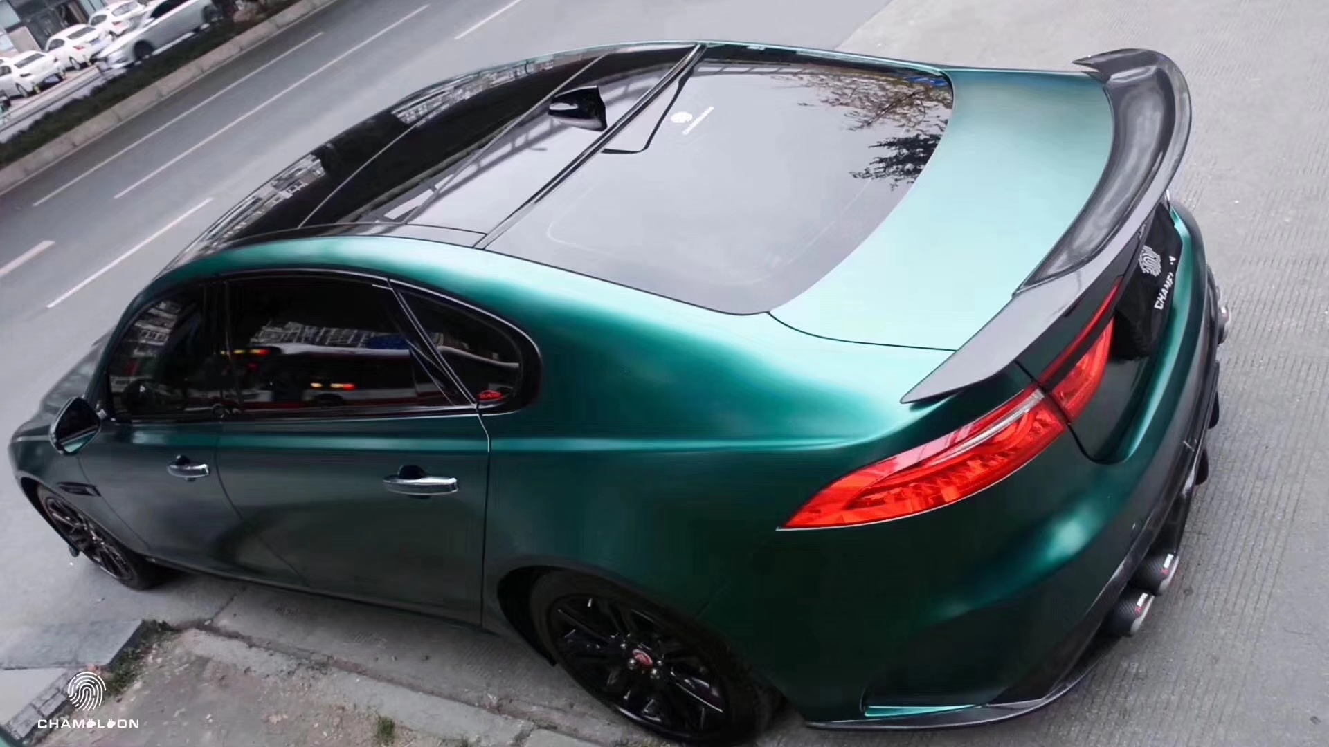 捷豹xf xfl 改装升级svr大包围 前杠 前唇 侧裙 后杠