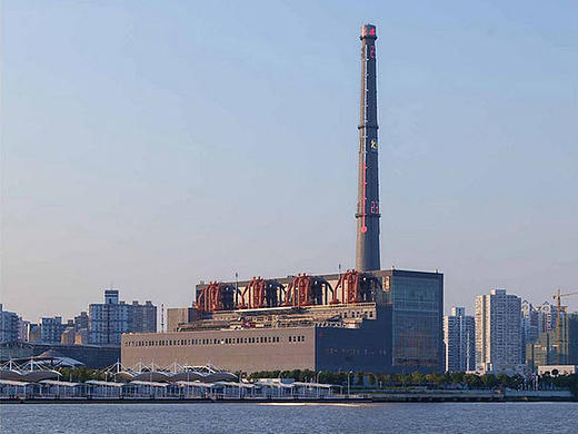 清水混凝土工业风格的上海当代艺术博物馆