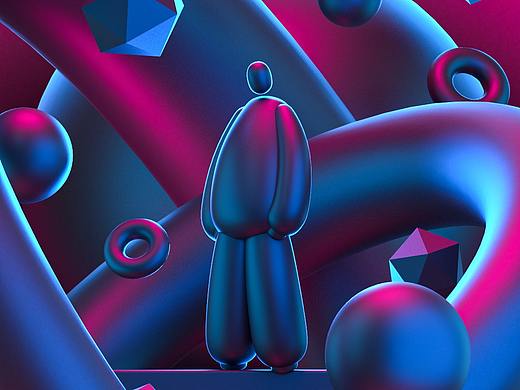 c4d场景临摹