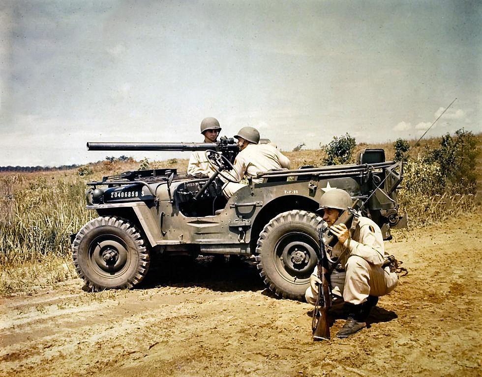 威利斯吉普车威利斯越野车老照片