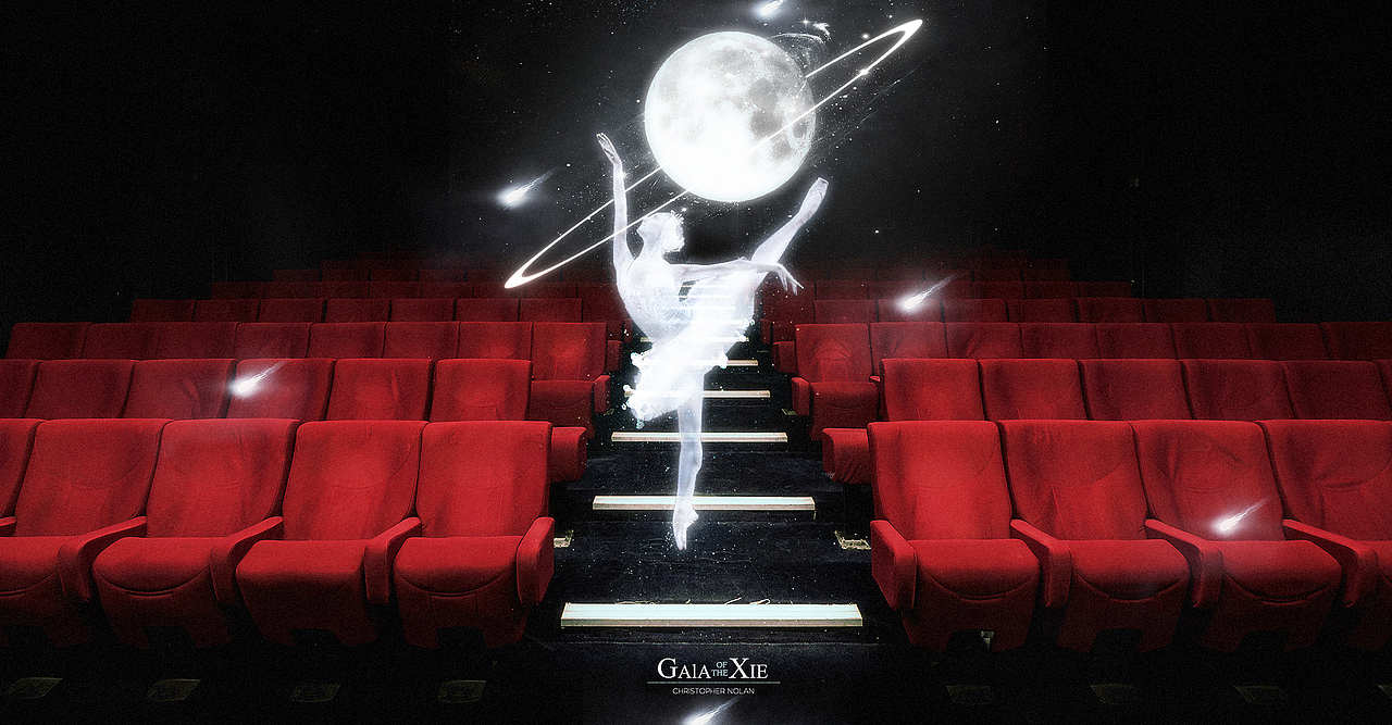 练习——她的身体,燃烧着星空。