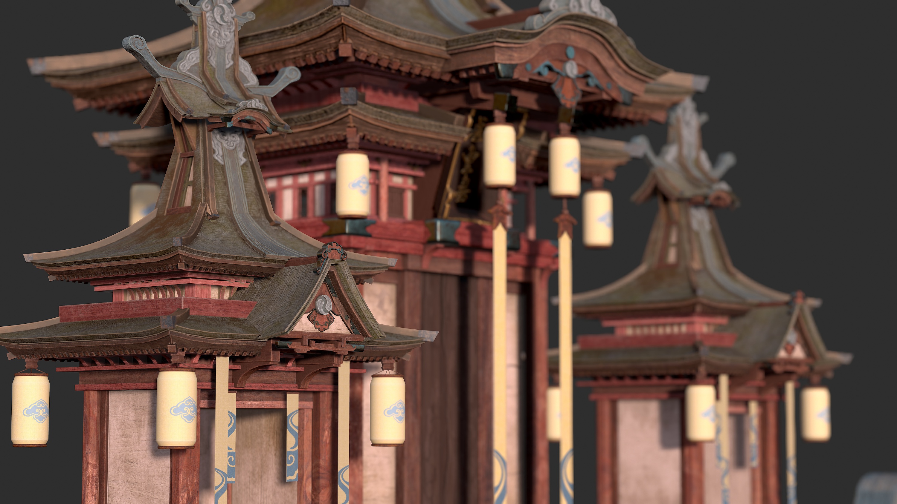 次世代场景建模《虚皇台》