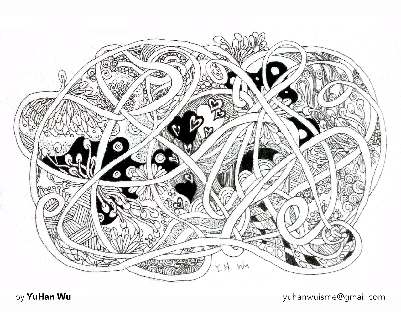 甜果设计_缠绕画系列