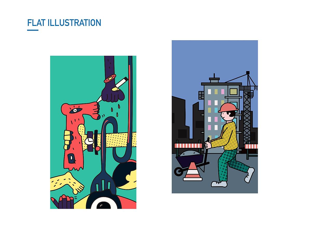 2018年总结（图ZMTQwOTU5ODAw） - 商业插画 - 站酷设计师Akili贝贝原创素材 - 站酷ZCOOL