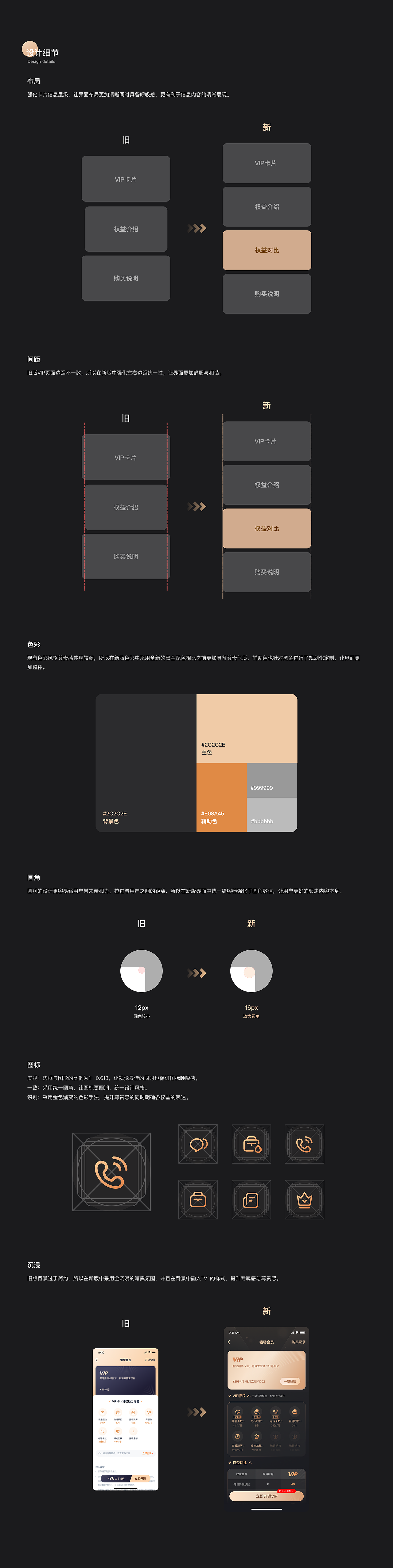 猎聘 | VIP会员改版2.0复盘（图ZMjg0Njk5NjI0） - APP界面 - 站酷设计师不是作家原创素材 - 站酷ZCOOL