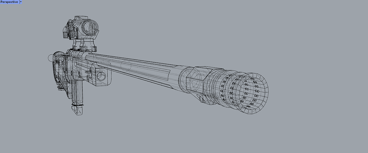 建模练习awm狙击枪