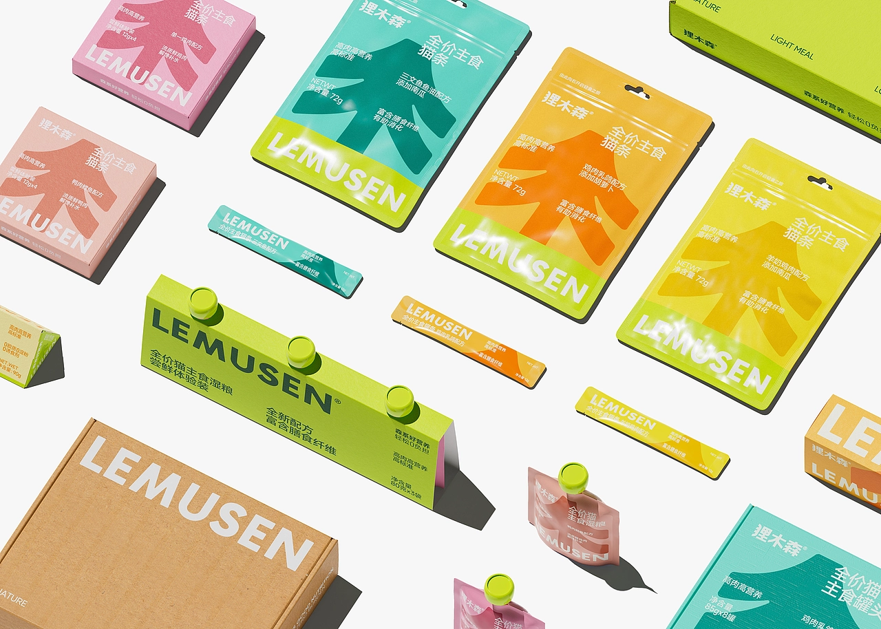 狸木森品牌全案设计｜宠物品牌｜宠物包装