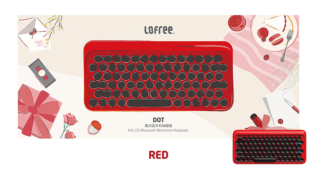 Lofree洛斐品牌视觉设计（图ZMTU3Nzg4Nzky） - 品牌 - 站酷设计师深圳香蕉设计原创素材 - 站酷ZCOOL
