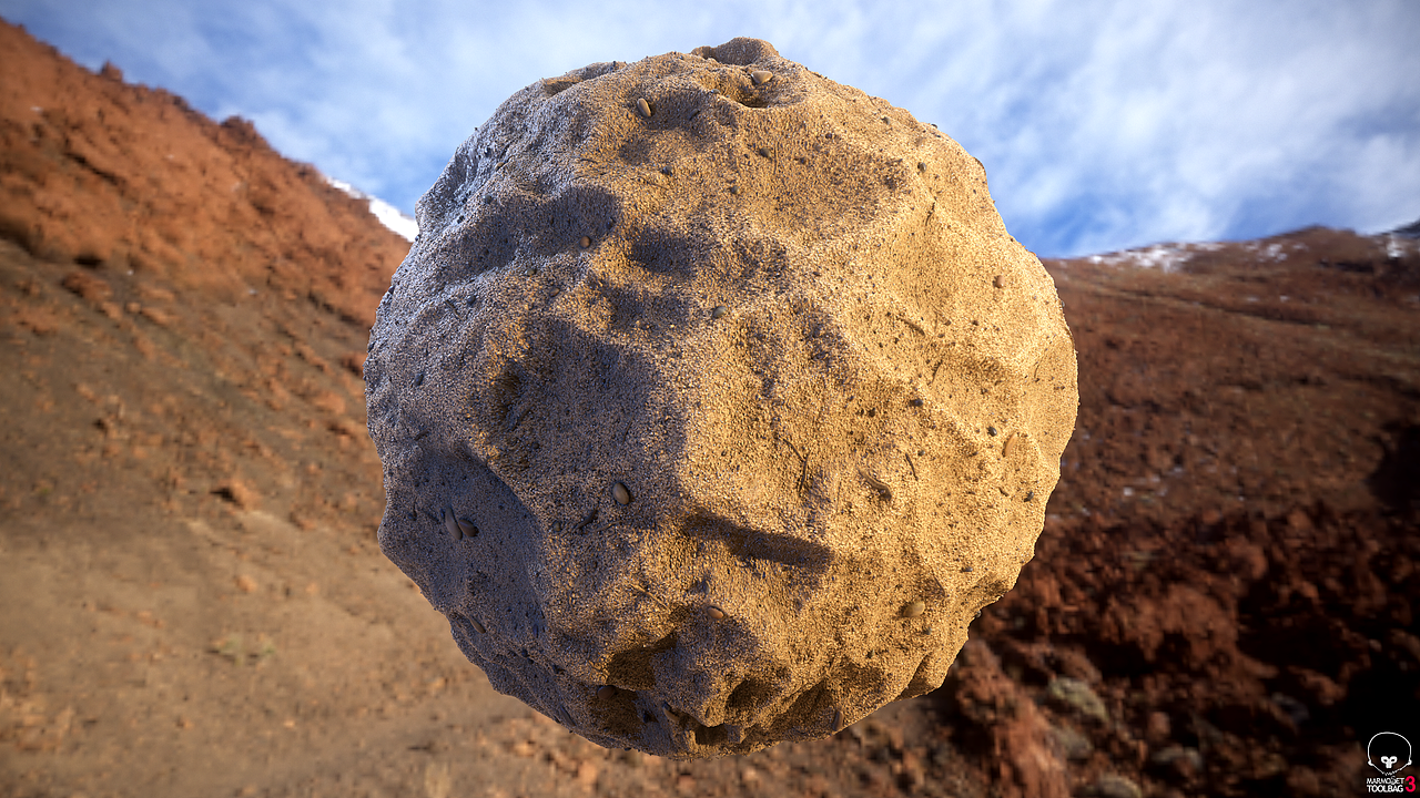 自制材质球系列飞沙走石