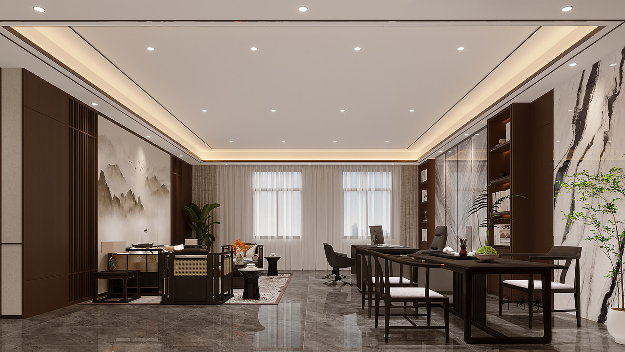 商业空间|新中式会所