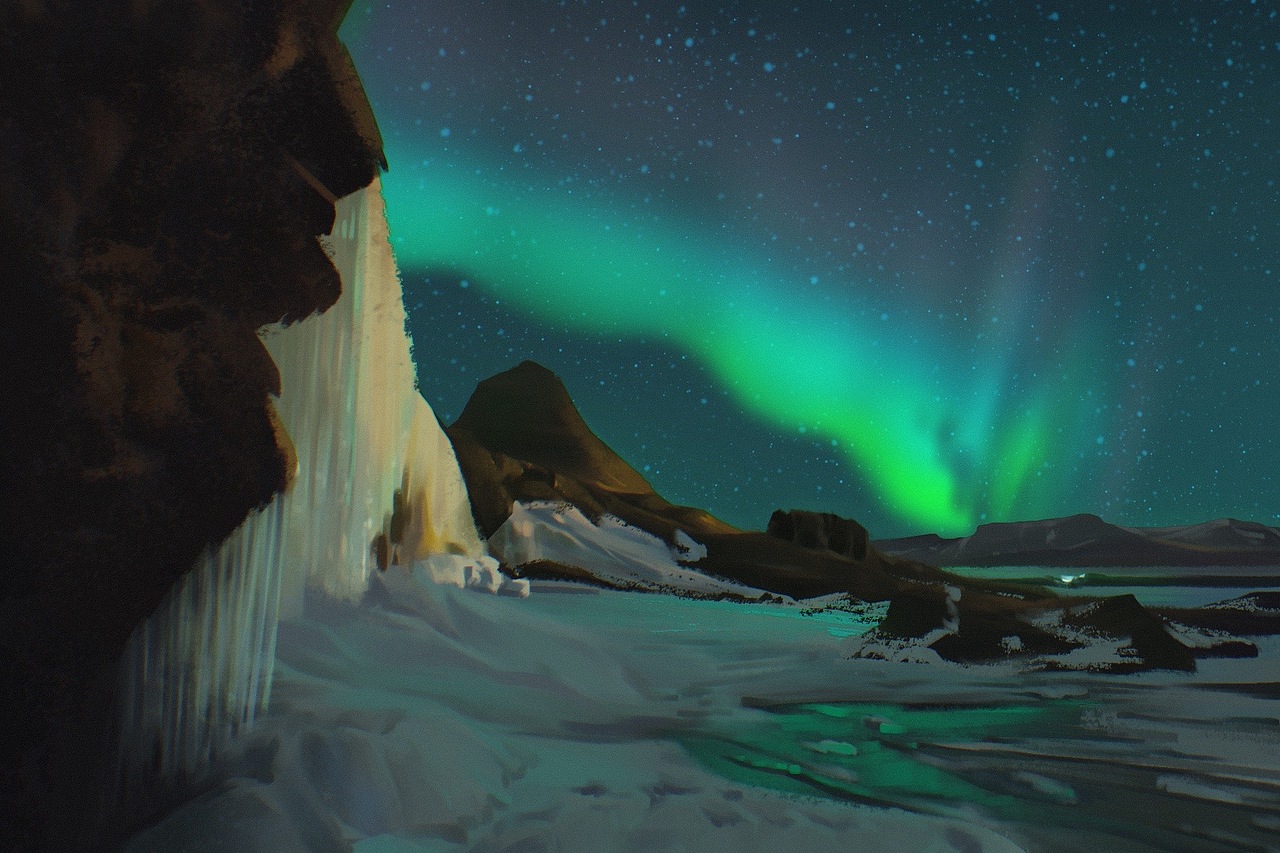 day18 这张图是目前为止最满意的一张。细节get,色彩get,氛围get。当然画的过程也不是一帆风顺的。前景的雪就反反复复修改了好多次,一开始还是陷入细节,画得很暴躁。后面冷静下来,告诉自己还是要从整体到局部,先把图缩小,找清楚大的明暗关系,再深入细化,果然就好了很多。前面的岩石也费了点脑筋。因为占的面积比较大,又不能一点细节没有,所以我选择用带纹理的笔刷去画。好在它整体处于暗处,不需要画的很分明,所以我先用大笔刷刷出暗部的颜色变化,之后用小笔刷提亮亮部就OK啦。万万没想到难倒我的是极光,最后选择用动态模糊去做了,效果就是还行吧。