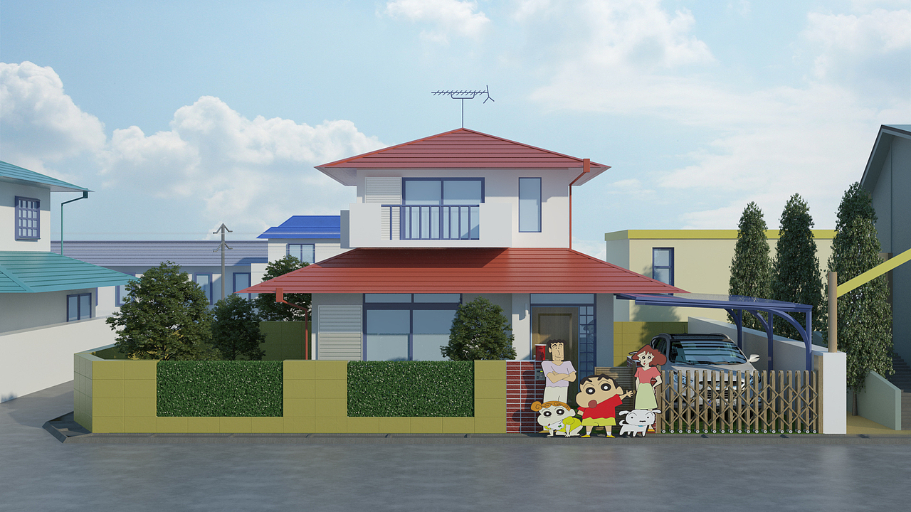 蜡笔小新2.5d（图ZMjYwMDc3MzUy） - 动画/影视 - 站酷设计师大牛吾儿原创素材 - 站酷ZCOOL