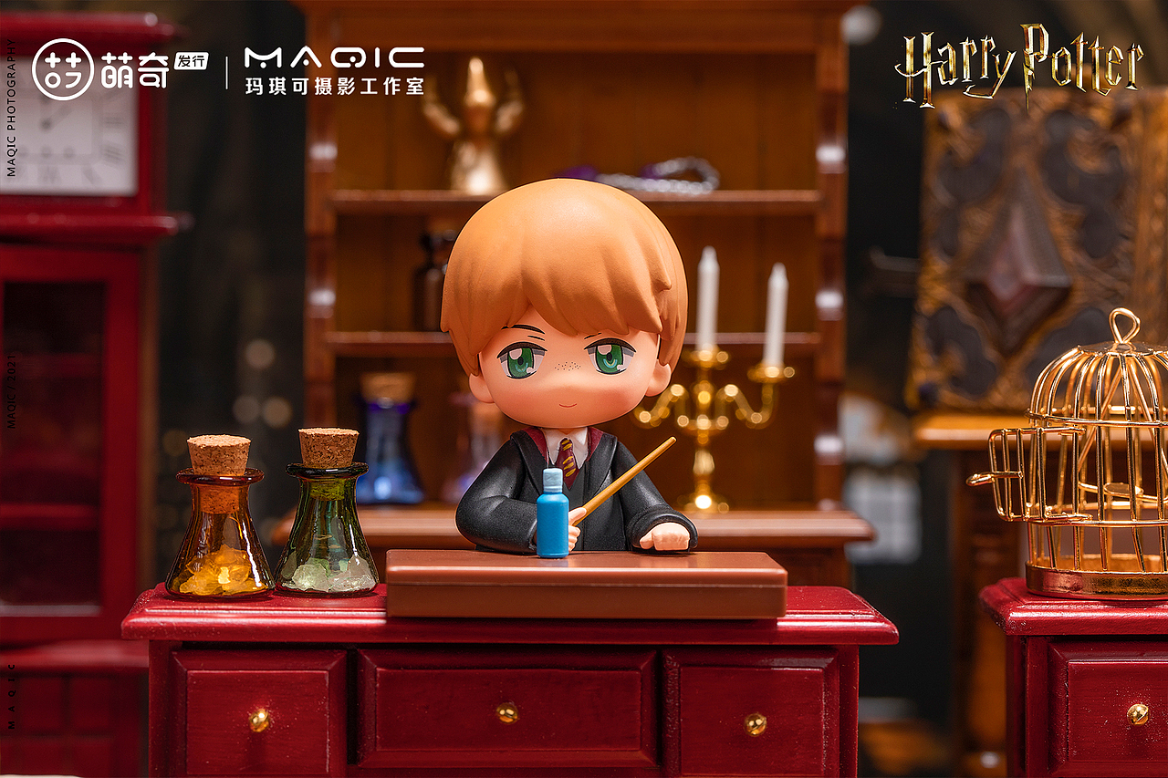 《哈利·波特》印章公仔盲盒之魔法学院