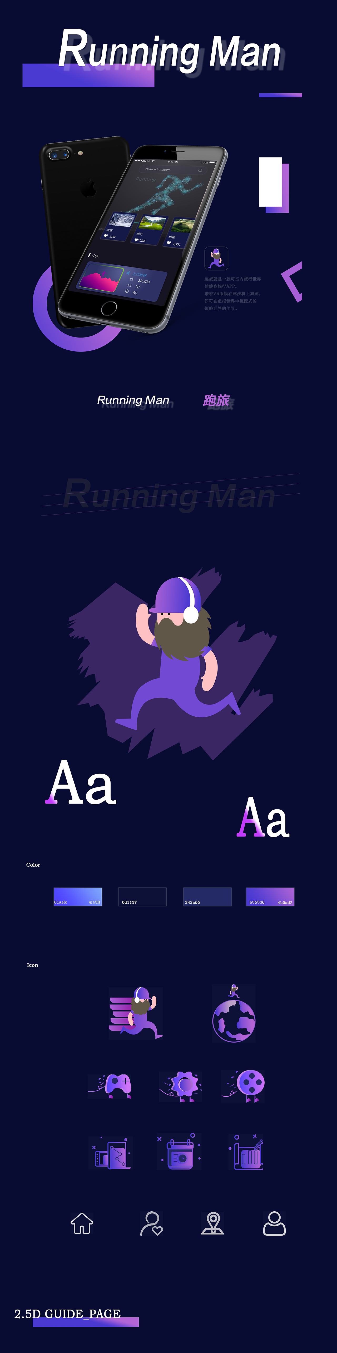 跑旅（Running Man）APP（图ZMTI5MzYzMDA0） - APP界面 - 站酷设计师胡同宇原创素材 - 站酷ZCOOL
