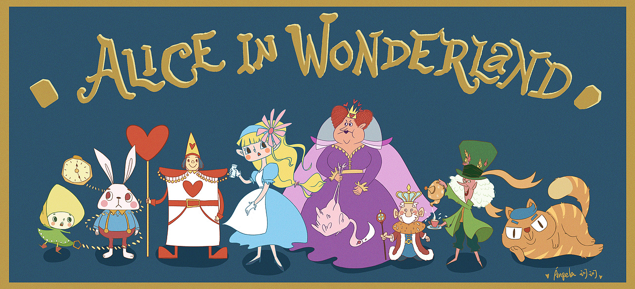 爱丽丝梦游仙境人设