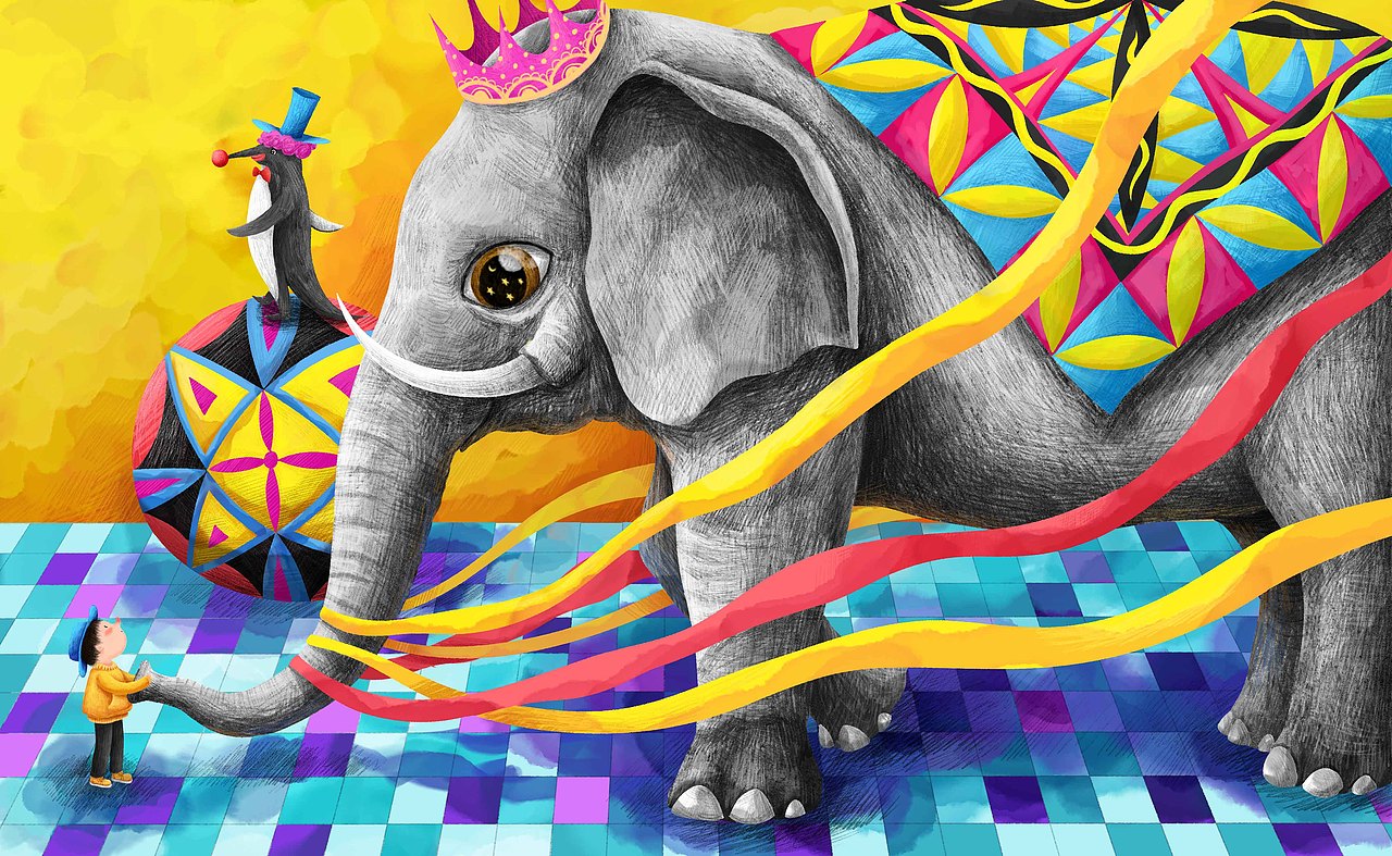 心里住着一个孩子2（图ZMTkyNDA2OTA0） - 儿童插画 - 站酷设计师早禾村人原创素材 - 站酷ZCOOL