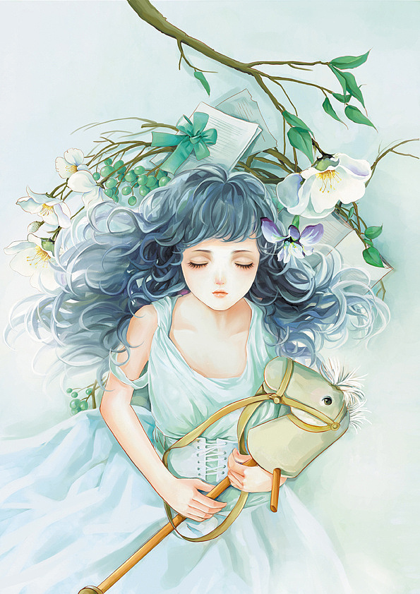 那些年画过的萌妹子