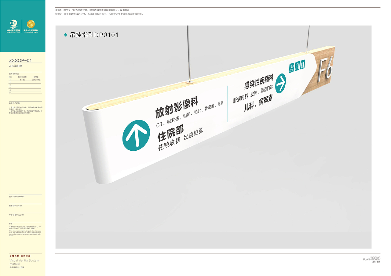 医院导视标识设计