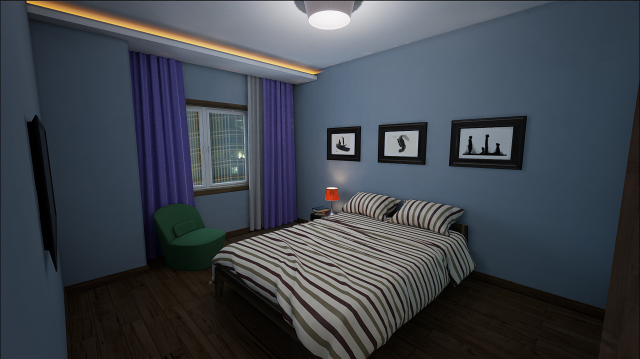 ue4 室内虚拟展示