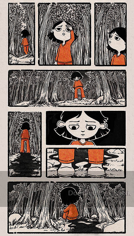 She Belongs To The Forest.