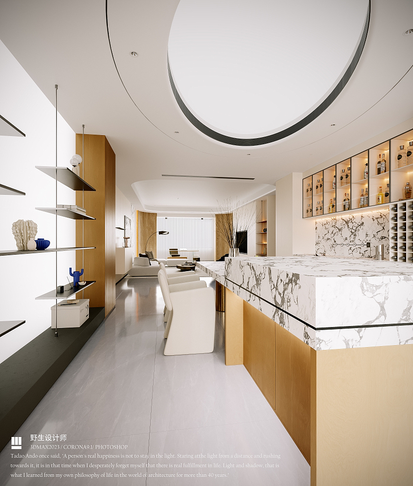 现代奶油风结合大平层