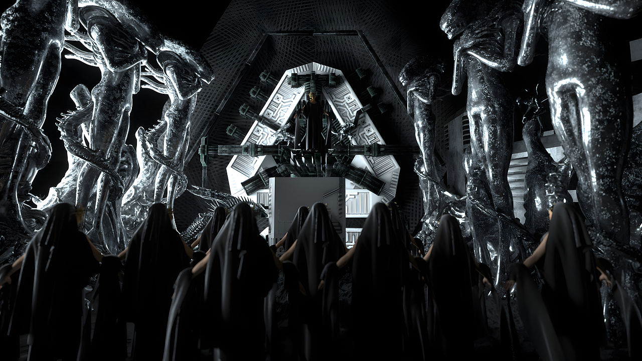 异形系列C4D风格图概念起源——alien（图ZMzA3OTg5NTc2） - 人物/生物 - 站酷设计师DAVE_Studio原创素材 - 站酷ZCOOL