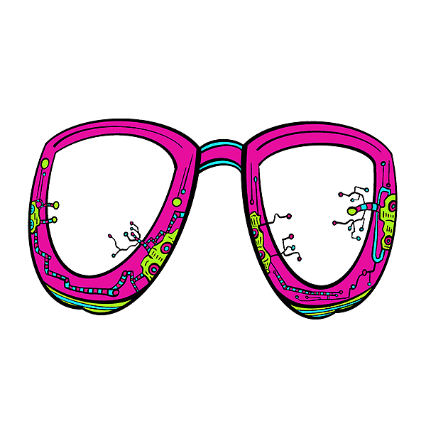 当传统凤鸟纹遇到赛博朋克