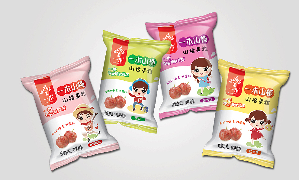 【百纳食品包装设计】一木山楂品牌整合案例（图ZNTU4NjIyNzI=） - 包装 - 站酷设计师bandna原创素材 - 站酷ZCOOL