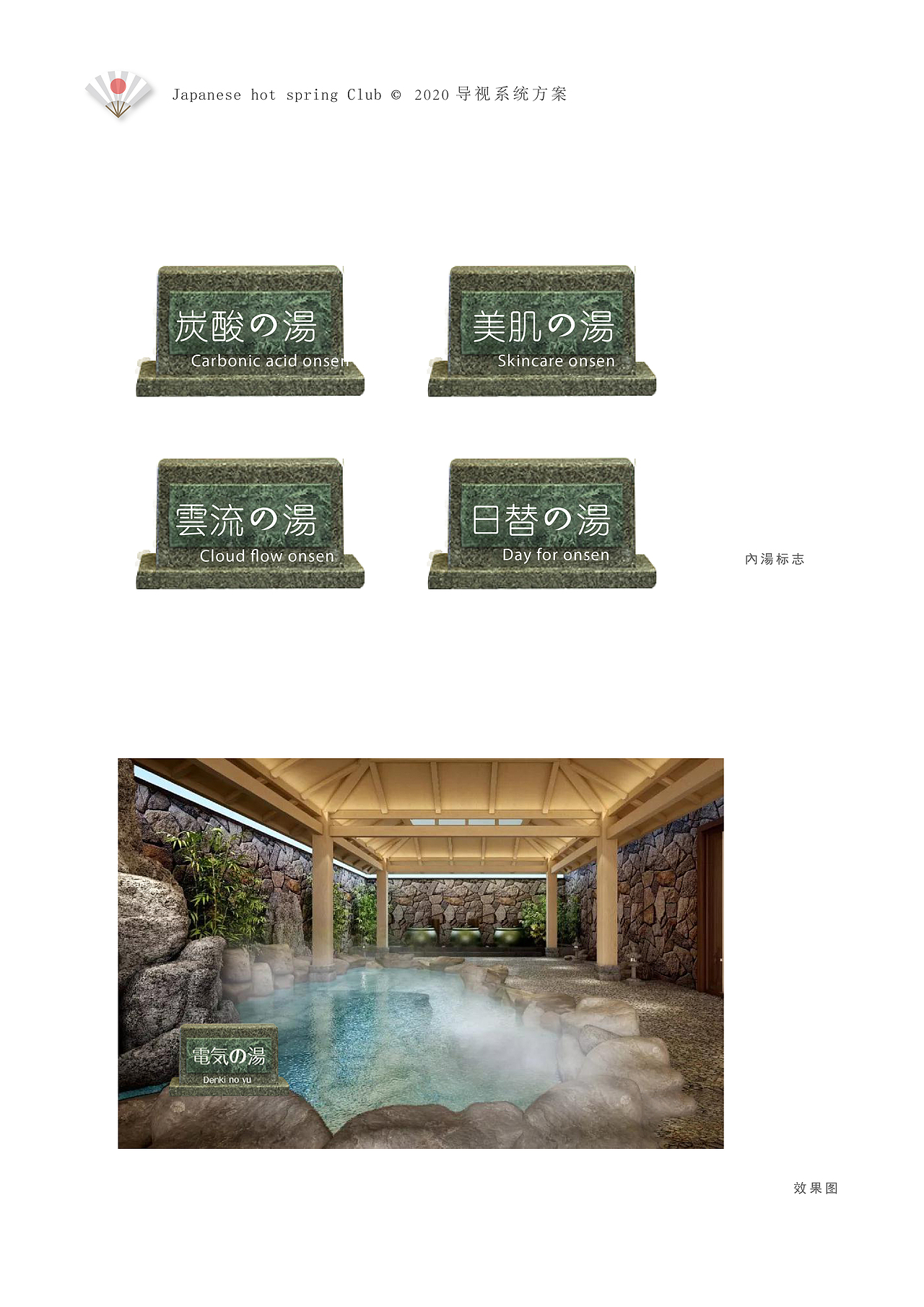 日式导视系统方案