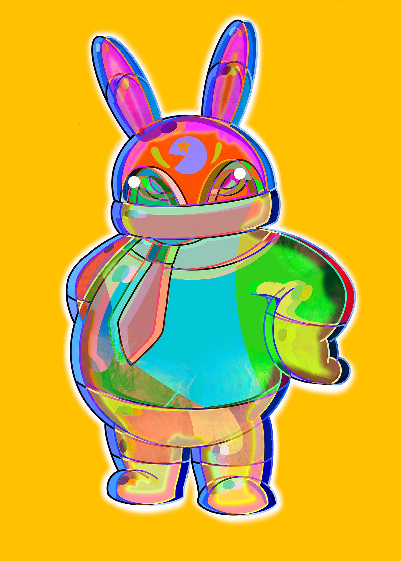 GCR行星十二生肖式（图ZMjg4MTI0MTMy） - 新锐潮流插画 - 站酷设计师鬼猫GC原创素材 - 站酷ZCOOL