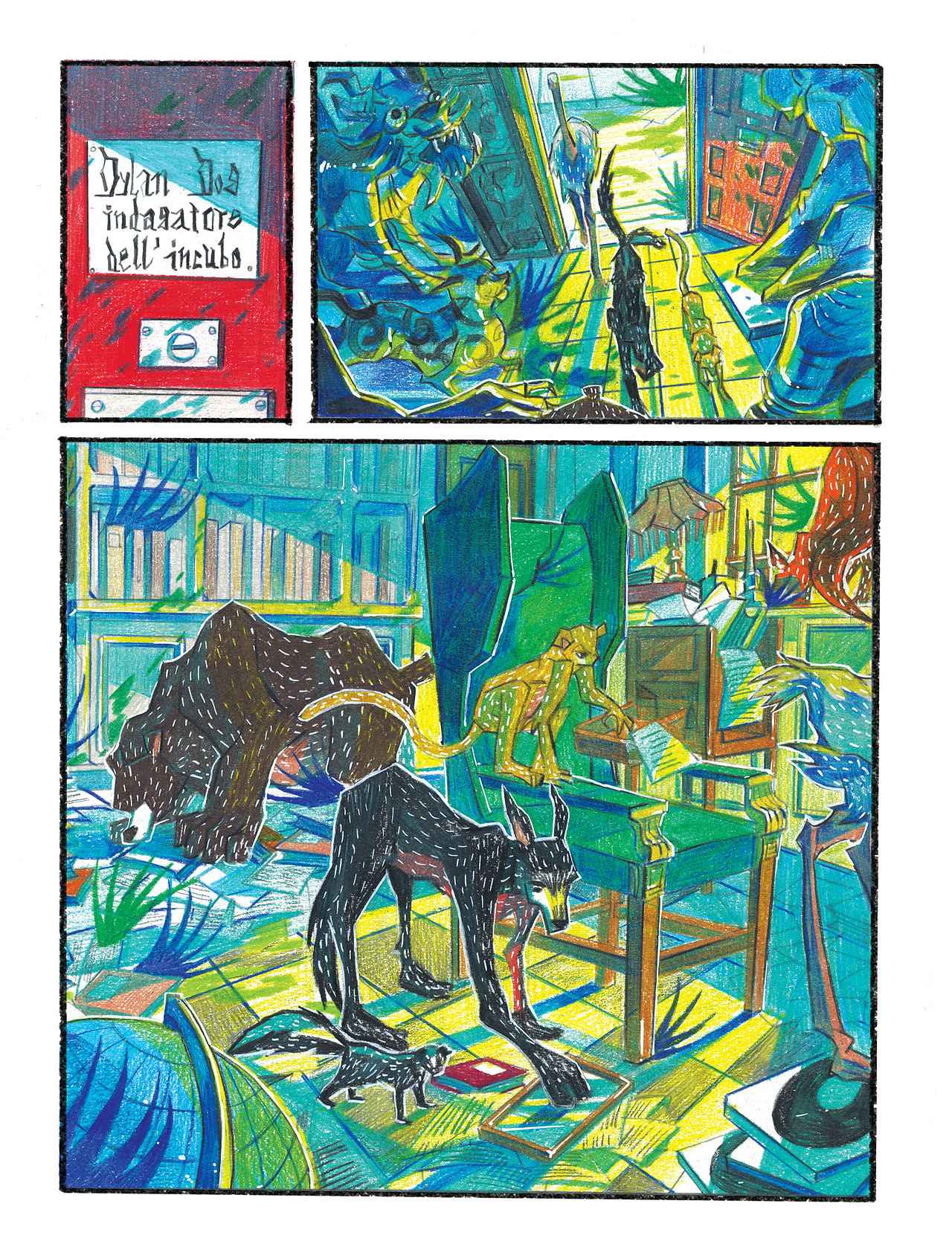 短篇漫画《Dyolan Dog - Welcome to the jungle》