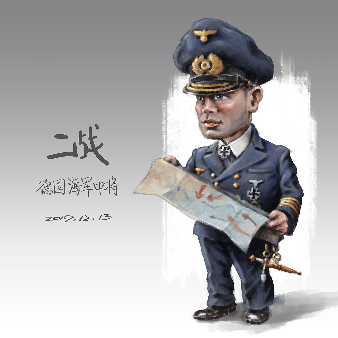 q版二战士兵练习合集