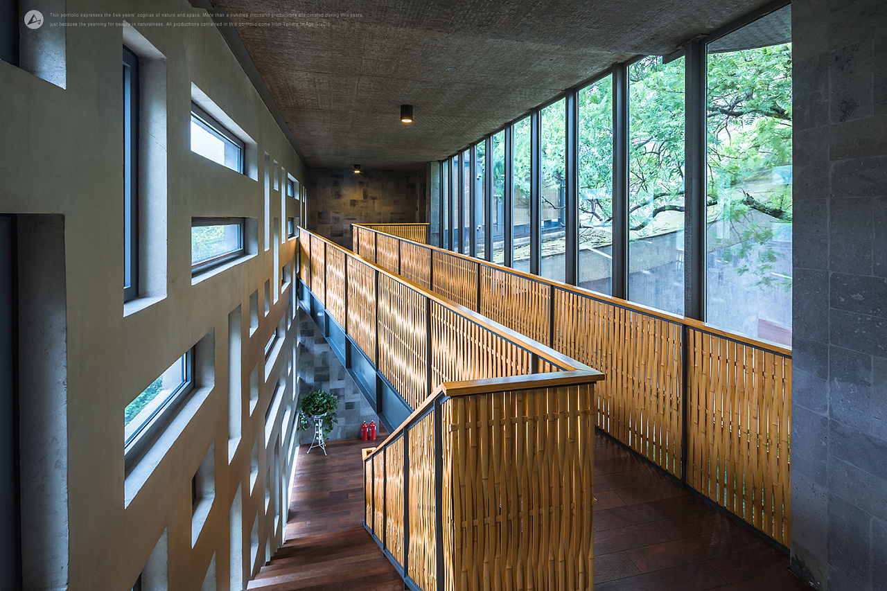 建筑摄影threewalledresidence三合宅