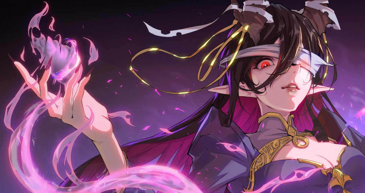 我的御剑日记旱魃特写绘制