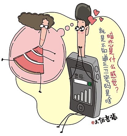 WIFI爱情#动漫作品#（图ZMTU3NjUxNzI=） - 其他动漫 - 站酷设计师大俗老张原创素材 - 站酷ZCOOL