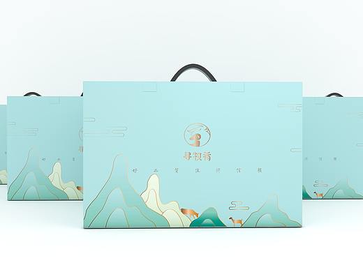 牛羊肉节日礼盒、生鲜礼盒、超市礼盒、清新风