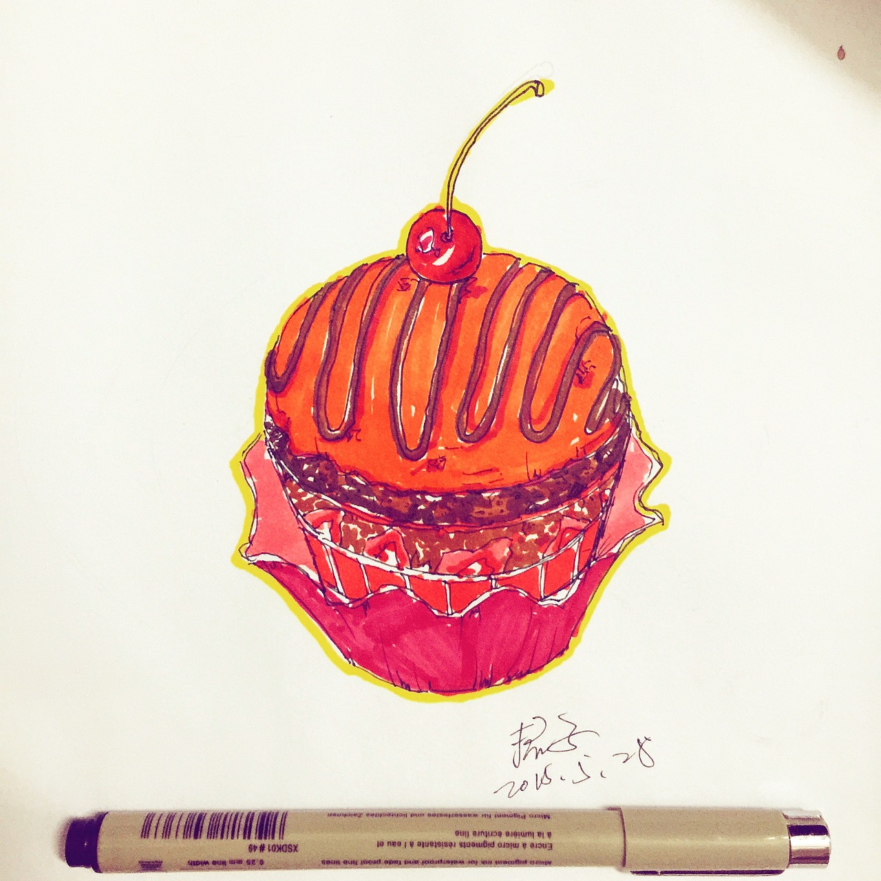 手繪小食物（圖ZMzY5MDM0OTI=） - 創(chuàng)作習(xí)作 - 站酷設(shè)計(jì)師招子原創(chuàng)素材 - 站酷ZCOOL