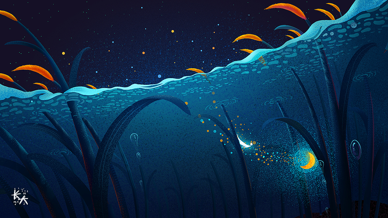 原创歌曲插画MV【长大】