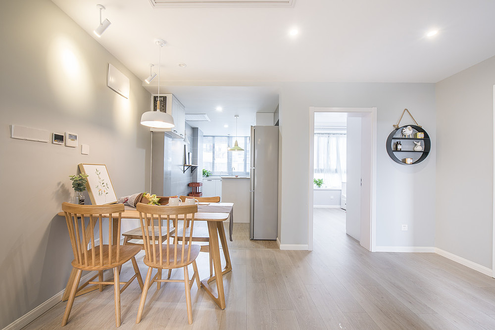 龙湖时代天街精装房北欧风软装案例