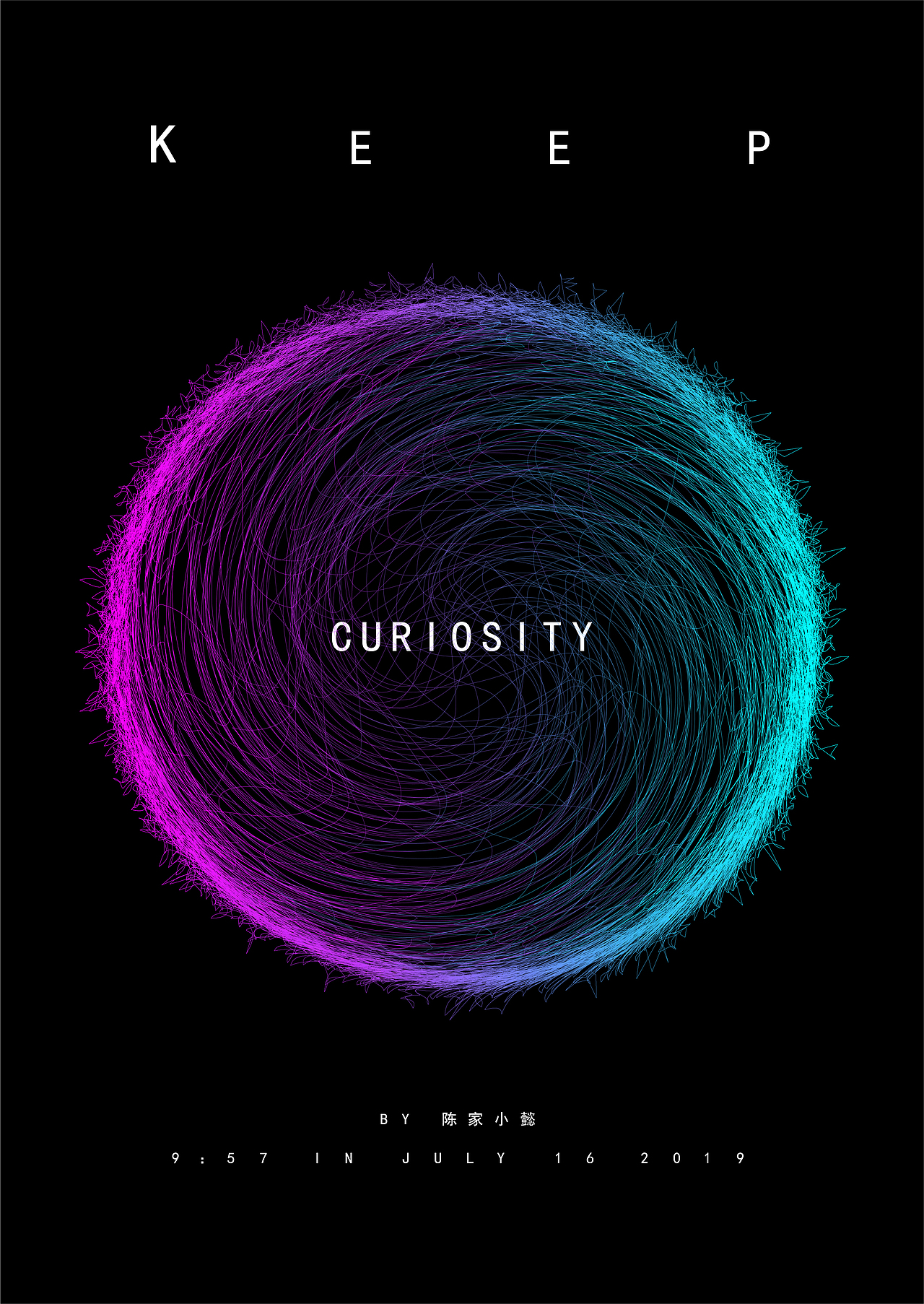 早期的临摹海报