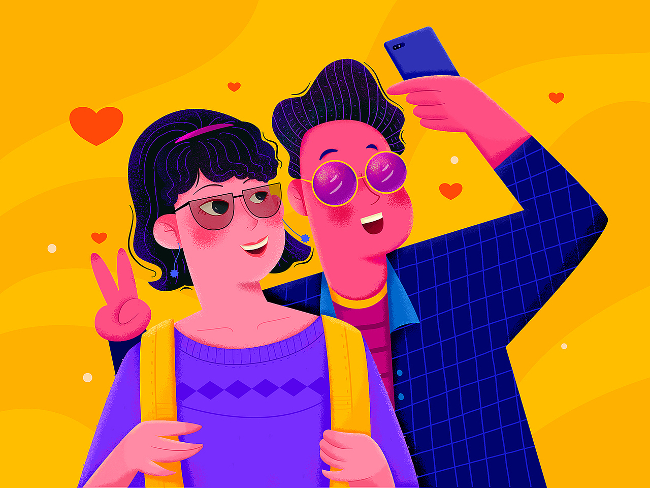 由然插画合集（图ZMTgzMzcwNzky） - 商业插画 - 站酷设计师由然工作室原创素材 - 站酷ZCOOL