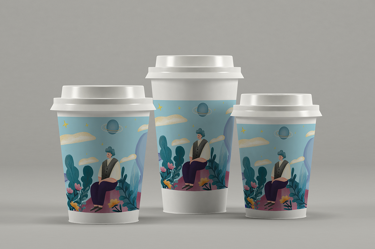 小同学产品包装设计（图ZMjI3NzM3NjYw） - 商业插画 - 站酷设计师Sun的视觉原创素材 - 站酷ZCOOL