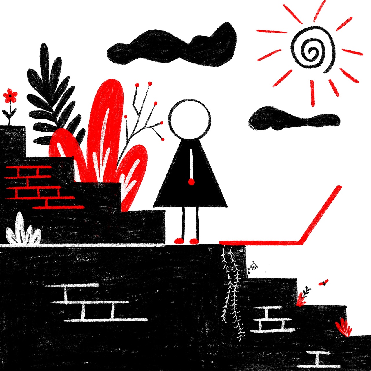 小小的选择（图ZMzM4NDk4MzA0） - 绘本 - 站酷设计师安非灵原创素材 - 站酷ZCOOL