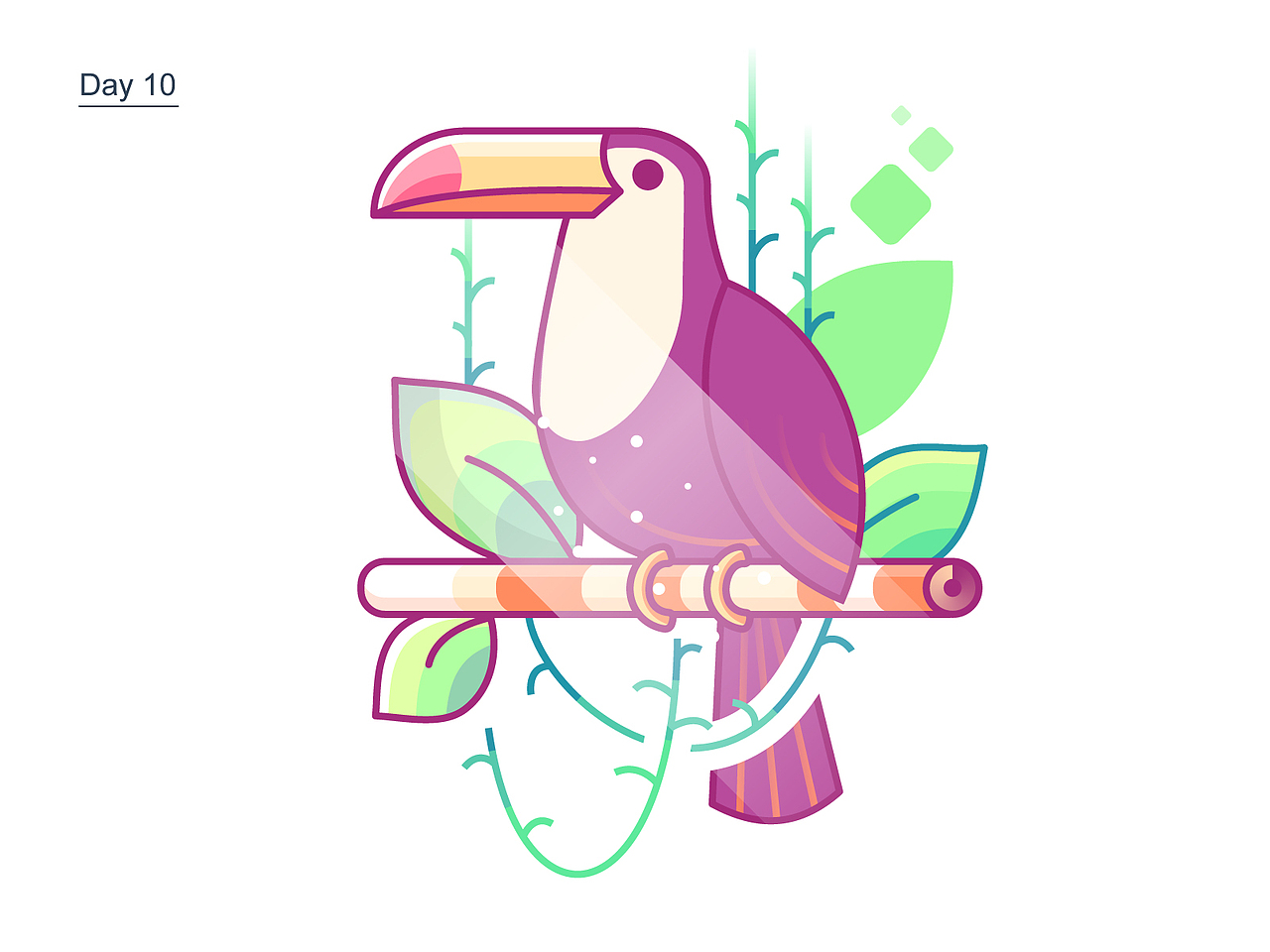 线性图形创意打卡挑战（图ZMTU5NTQxNTk2） - 图标 - 站酷设计师曲曲菜原创素材 - 站酷ZCOOL