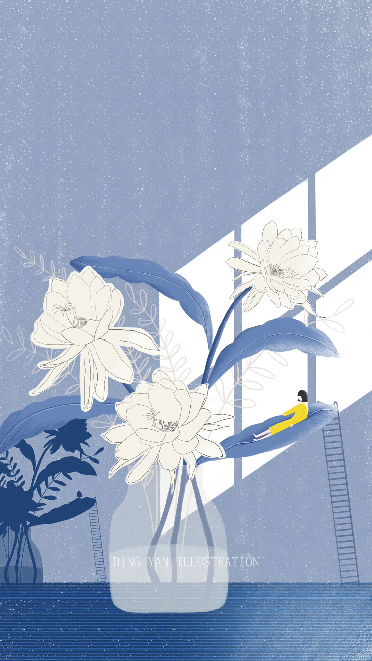 锁屏——《悠然自得的女孩》